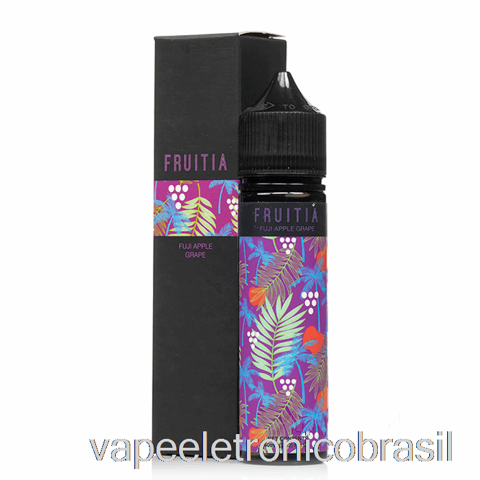 Vape Eletrônico Fuji Maçã Uva - Fruta - 60ml 0mg